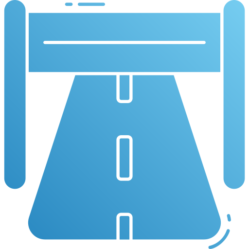 autobahn Generic Flat Gradient icon