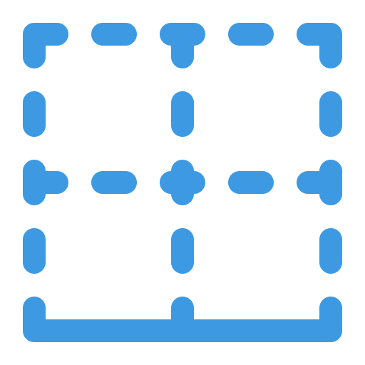 바닥 Generic Blue icon
