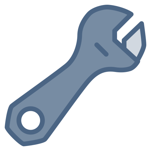 Wrench Generic Outline Color icon