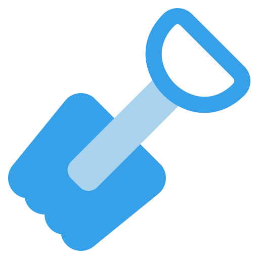 スクープ Generic Blue icon