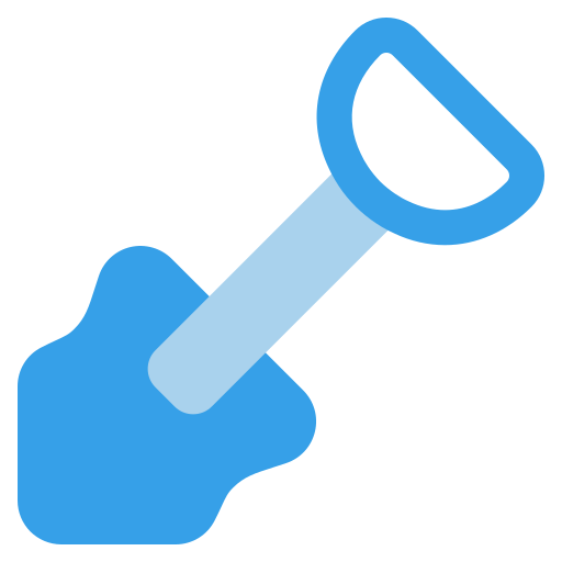 スクープ Generic Blue icon