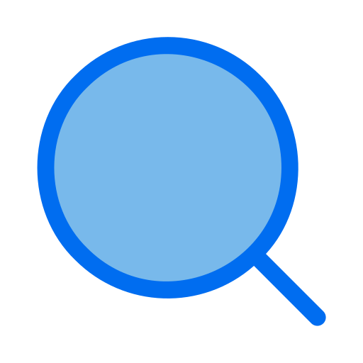 Magnifying Generic Blue icon