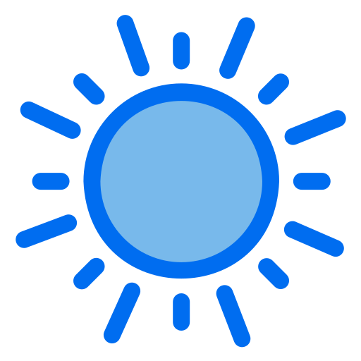 luminosità Generic Blue icona