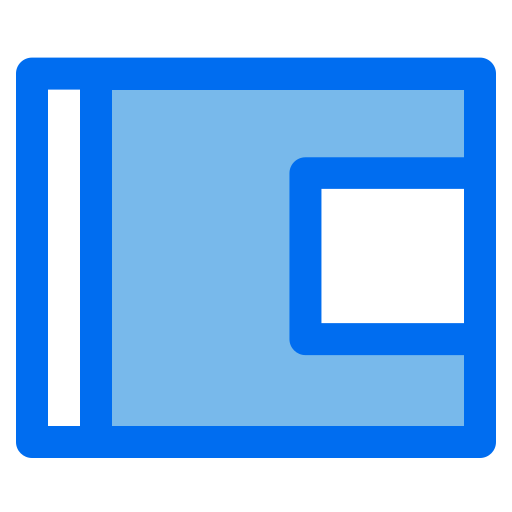 Wallets Generic Blue icon