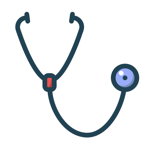 Stethoscope Generic Outline Color icon