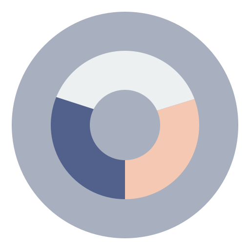 diagramme circulaire Generic Flat Icône