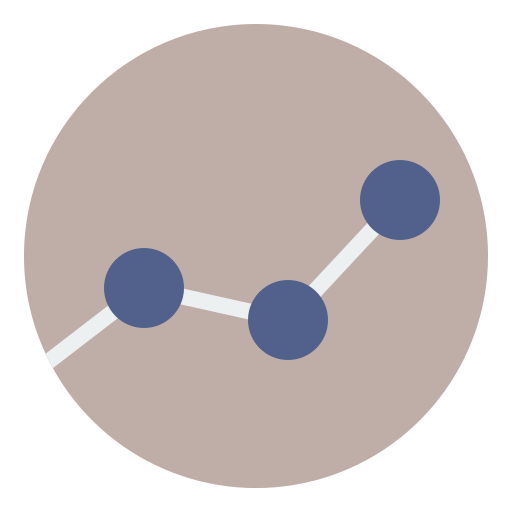 折れ線グラフ Generic Flat icon
