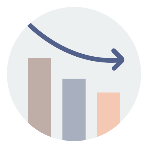 Bar graph Generic Flat icon