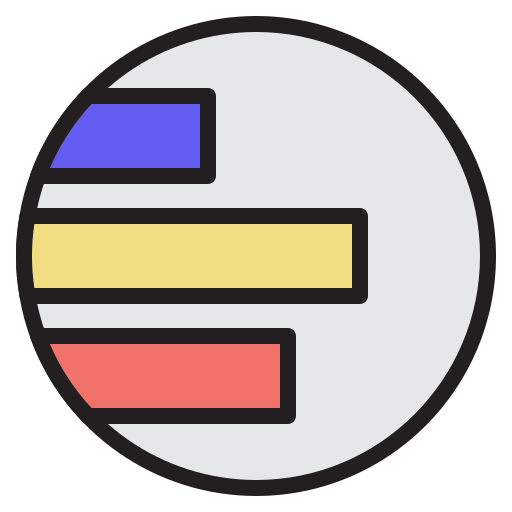 staafdiagram Generic Outline Color icoon