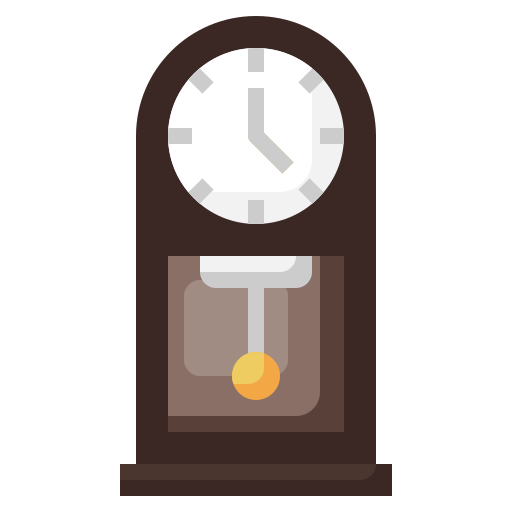 zegar z kukułką Surang Flat ikona