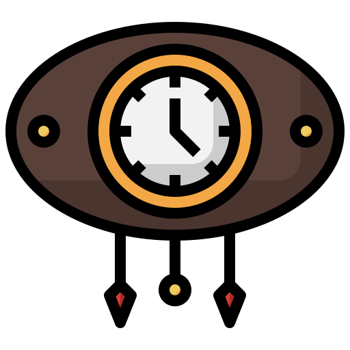 zegar ścienny Surang Lineal Color ikona