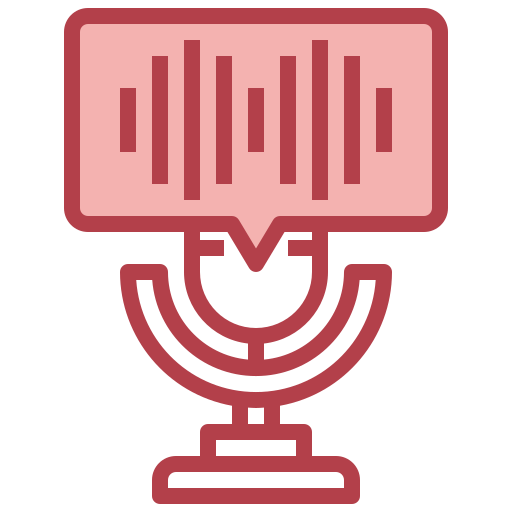 ondas de audio Surang Red icono