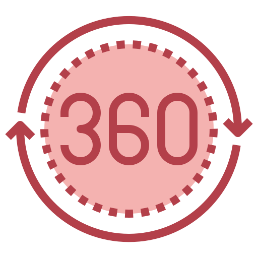 360 grad Surang Red icon