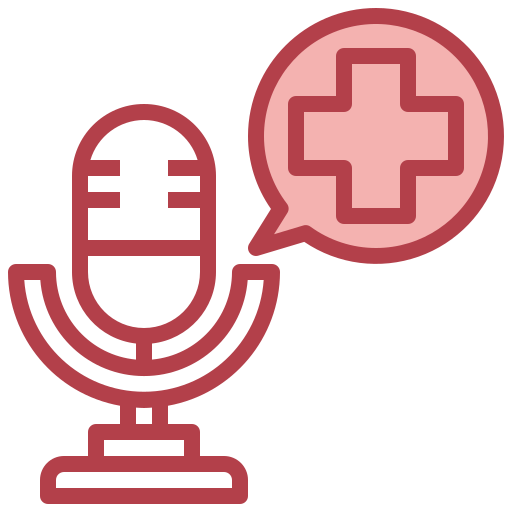 podcast sur la santé Surang Red Icône
