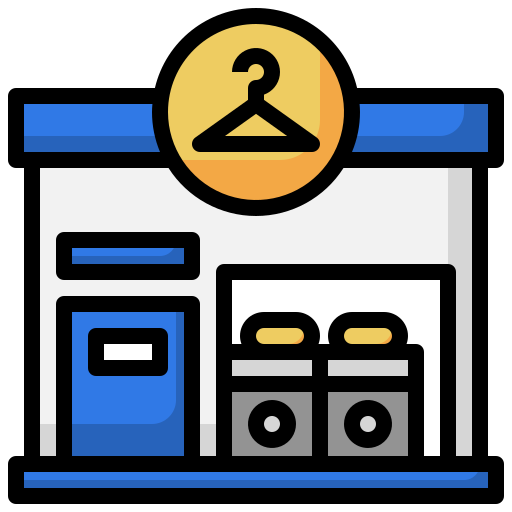 Laundry Surang Lineal Color icon