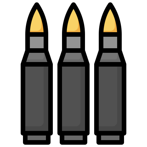 Bullet Surang Lineal Color icon