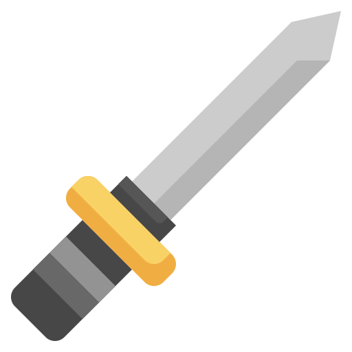 Knife Surang Flat icon