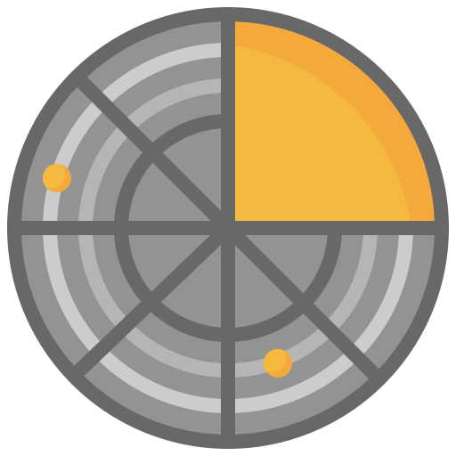 Radar Surang Flat icon