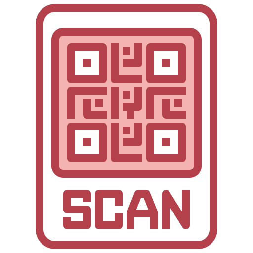 qr 코드 Surang Red icon