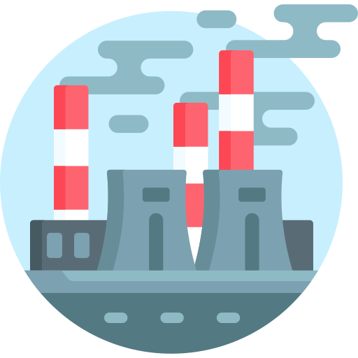 Air pollution Detailed Flat Circular Flat icon