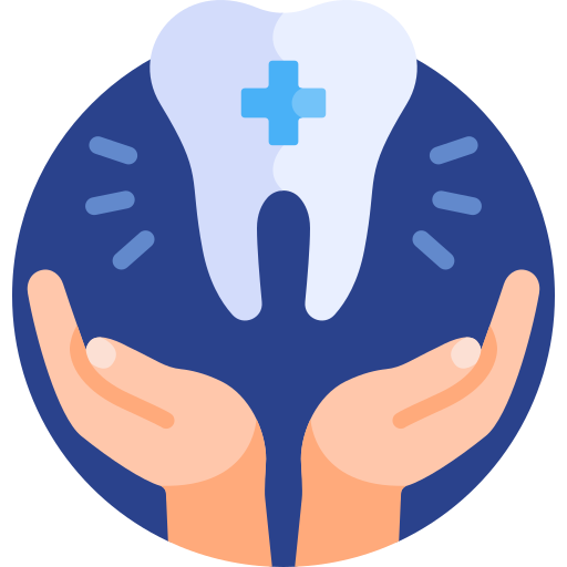 opieka dentystyczna Detailed Flat Circular Flat ikona