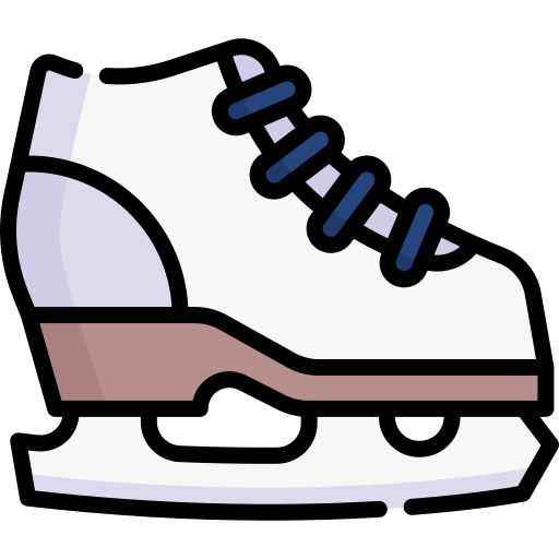 schaatsen Special Lineal color icoon