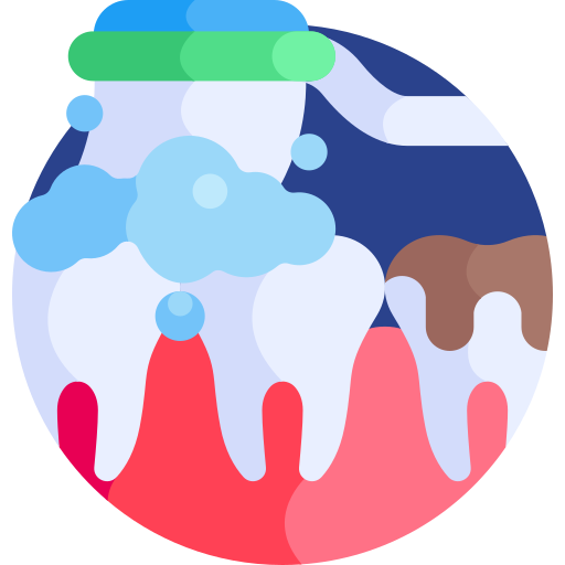 Toothpaste Detailed Flat Circular Flat icon