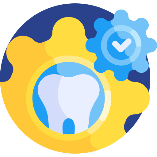 cuidado dental Detailed Flat Circular Flat icono
