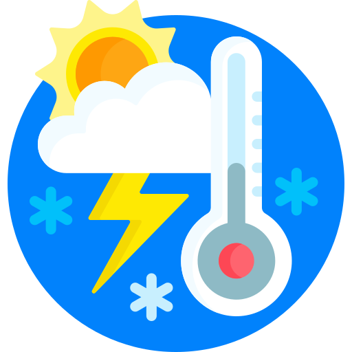 気候 Detailed Flat Circular Flat icon