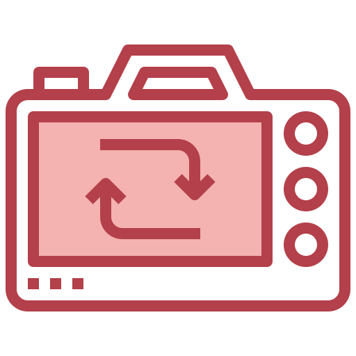 kamera wechseln Surang Red icon