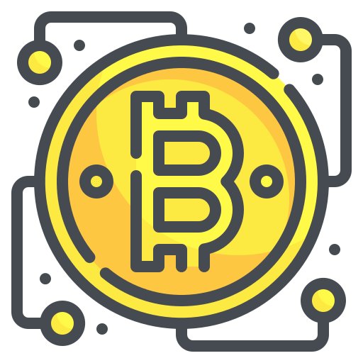 bitcoin Wanicon Lineal Color icon