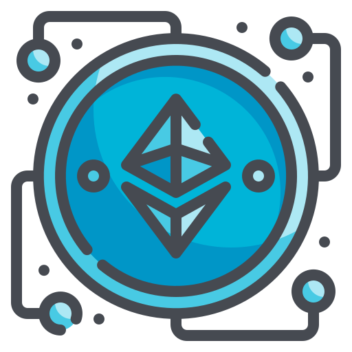 ethereum Wanicon Lineal Color icona