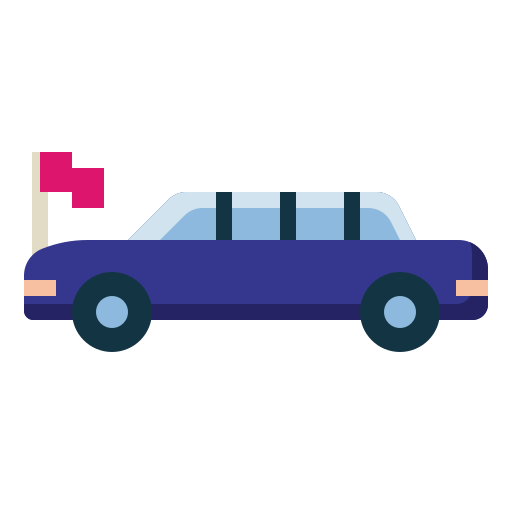 Limousine PongsakornRed Flat icon