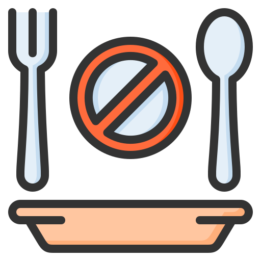 断食 Generic Outline Color icon