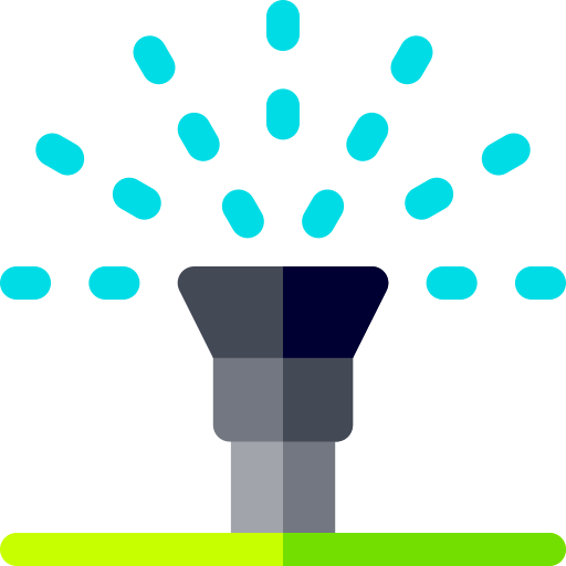 Sprinkler Basic Rounded Flat icon