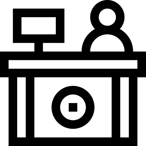 receptie Basic Straight Lineal icoon