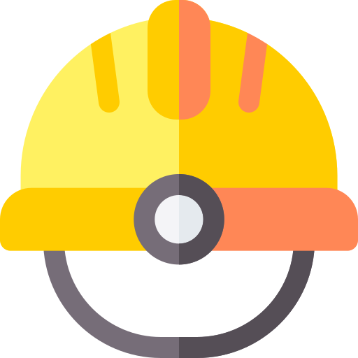 casco Basic Rounded Flat icono