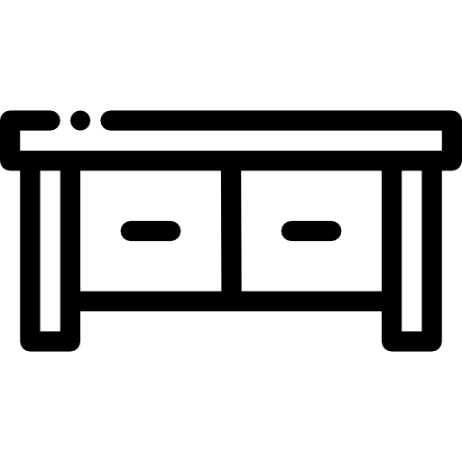 стол письменный Detailed Rounded Lineal иконка