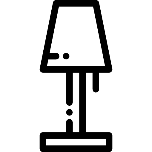 lampe Detailed Rounded Lineal Icône