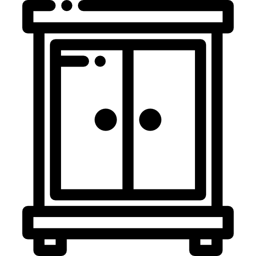 Closet Detailed Rounded Lineal icon