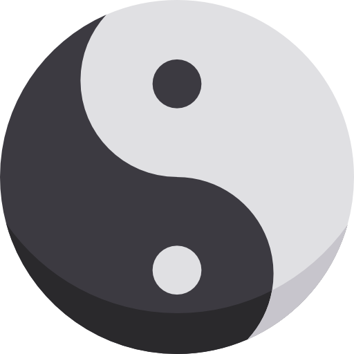 Yin yang Special Flat icon