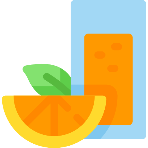 Orange juice Special Flat icon