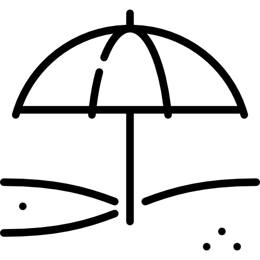 Sun umbrella Special Lineal icon