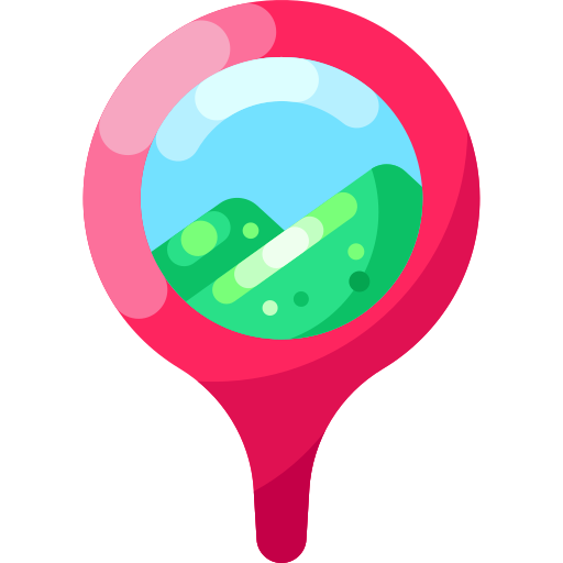 Location Special Shine Flat icon