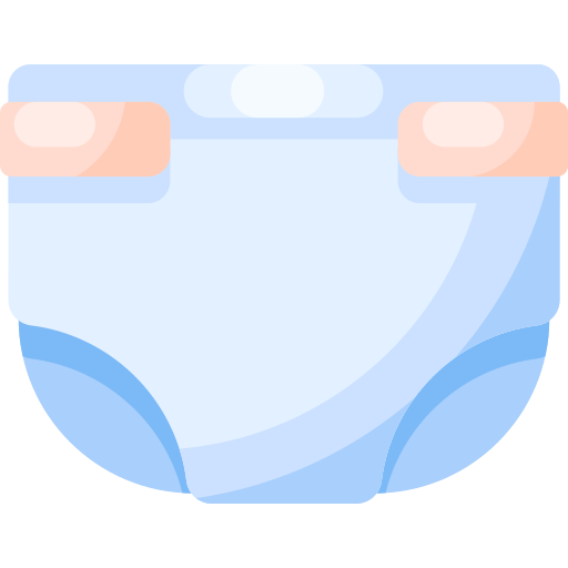 Diapers Special Shine Flat icon