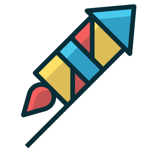 foguete Generic Outline Color Ícone