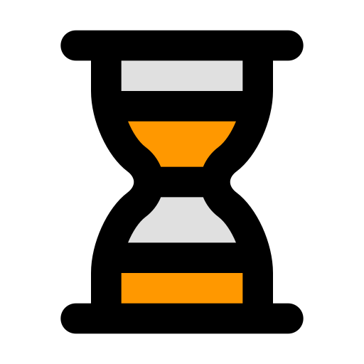 Hourglass Generic Outline Color icon