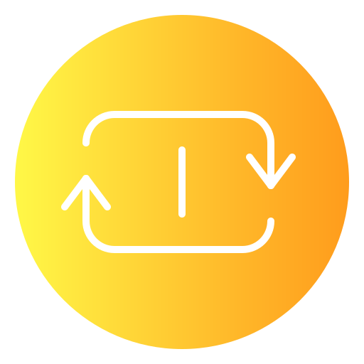 반복 Generic Flat Gradient icon