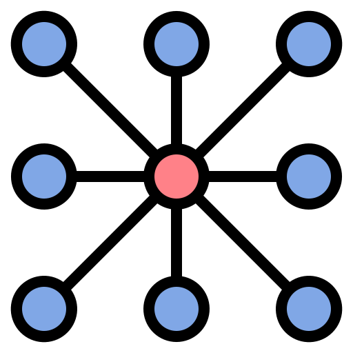 stella Generic Outline Color icona