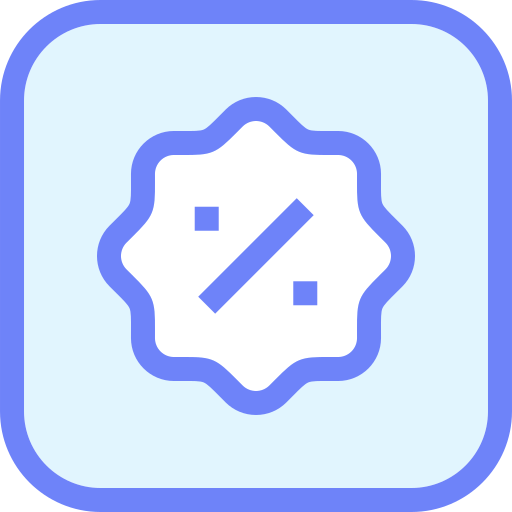 rabatt Generic Blue icon